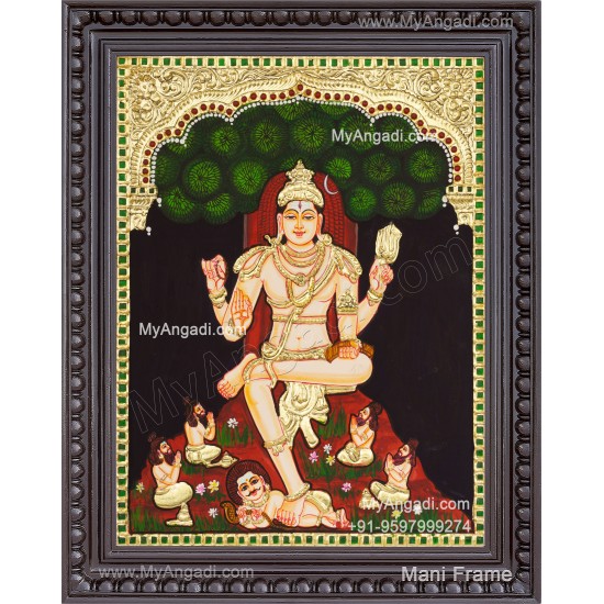 Dakshinamurthy Tanjore Painting