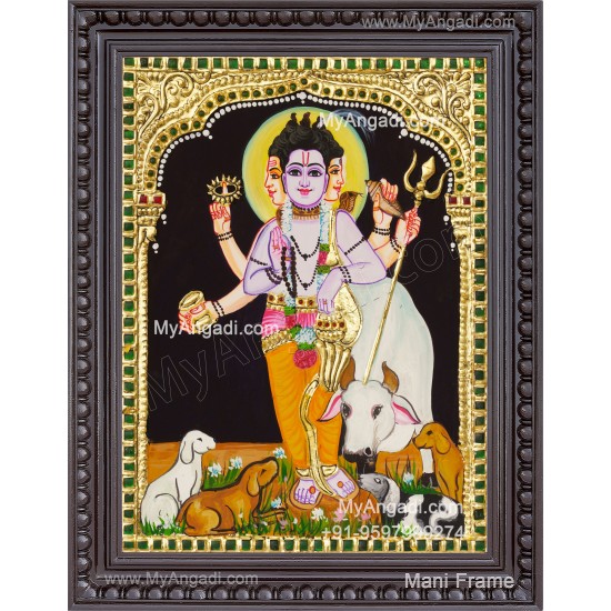Dattatreya Tanjore Painting