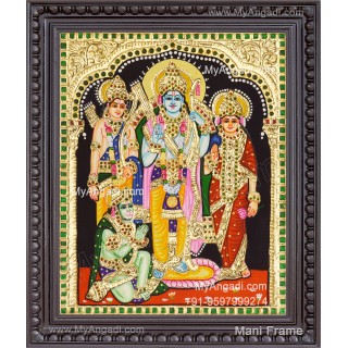 Ram Darbar Tanjore Painting