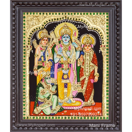 Ram Darbar Tanjore Painting