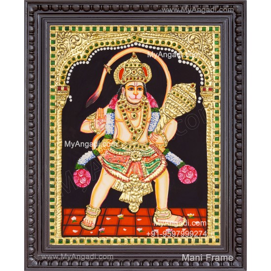 Hanuman Tanjore Painting