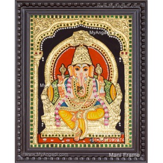 Ganapathi Tanjore Painting 