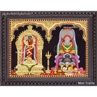Vaitheeswaran Thaiyal Nayagi Tanjore Painting