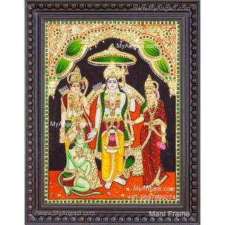 Ram Darbar Tanjore Painting
