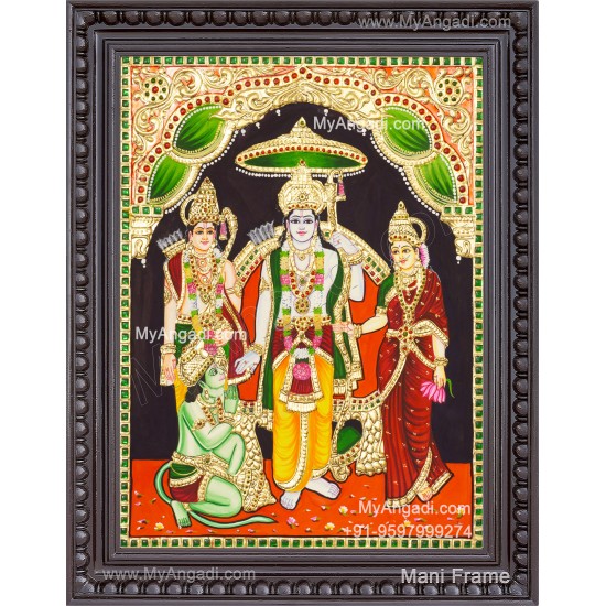 Ram Darbar Tanjore Painting