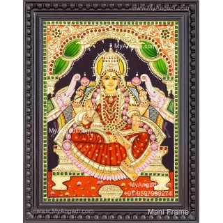 Gajalakshmi Tanjore Painting