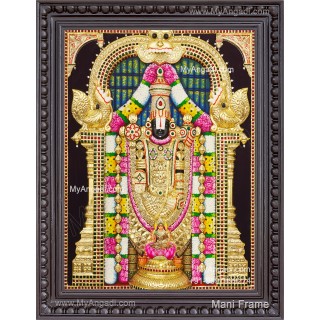 Balaji 3d Tanjore Painting