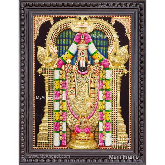 Balaji 3d Tanjore Painting
