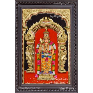 Murugan 3D Tanjore Painting