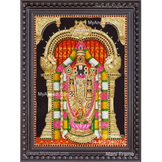 Balaji Lakshmi 3D Tanjore Painting
