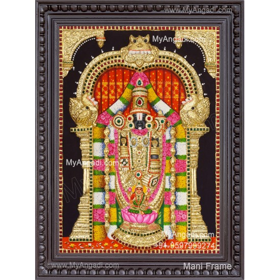 Balaji Lakshmi 3D Tanjore Painting