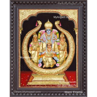 Melkote Garuda seva 3d Tanjore Painting