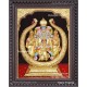 Melkote Garuda seva 3d Tanjore Painting