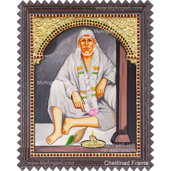 Sai Baba Tanjore Painting