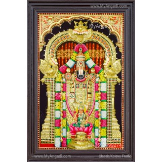 Balaji 3d Tanjore Painting