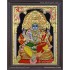 Vishnu and Lakshmi Tanjore Painting