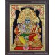 Vishnu and Lakshmi Tanjore Painting