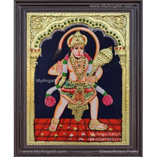 Hanuman Tanjore Painting