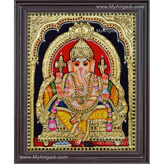 Ganesha Tanjore Painting