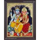Sivan Parvathi Tanjore Painting