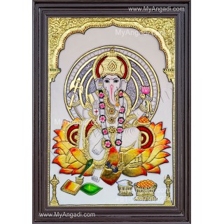 Vinayagar Tanjore Painting