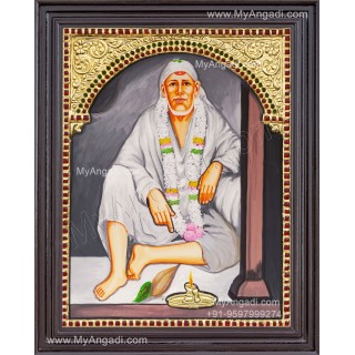 Sai Baba Tanjore Painting