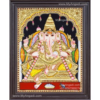 Ganesha Tanjore Paintings