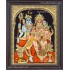 Shivan Family Tanjore Painting