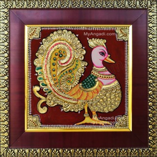 Anna Pakshi Tanjore Painting - 1