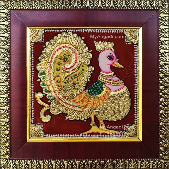 Anna Pakshi Tanjore Painting - 1 Anna Pakshi Tanjore Painting - 1