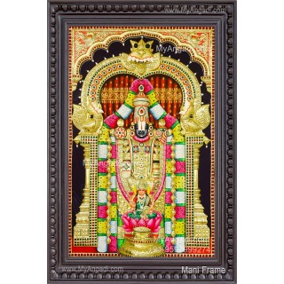 Balaji 3d Tanjore Painting