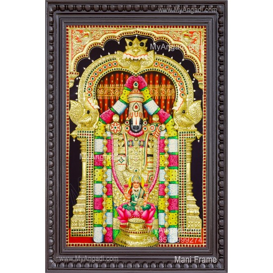 Balaji 3d Tanjore Painting