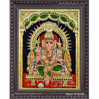 Ganesha Tanjore Painting