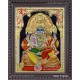 Vishnu and Lakshmi Tanjore Painting