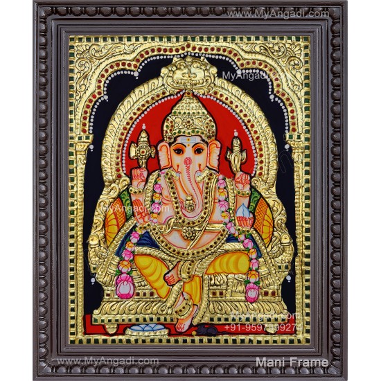 Ganesha Tanjore Painting