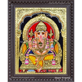 Ganesha Tanjore Painting