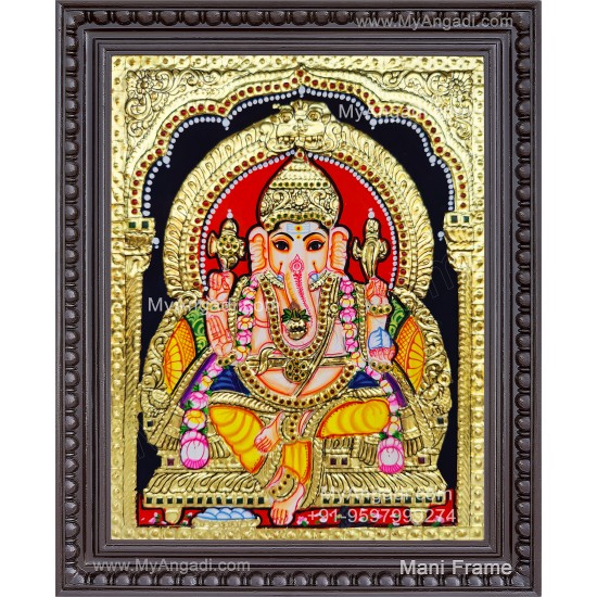 Ganesha Tanjore Painting