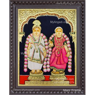 Kuladeivam Tanjore Painting