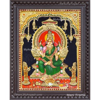 Kamatchi Amman Tanjore Painting