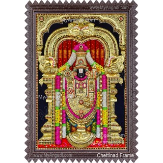 3D Balaji Tanjore Painting