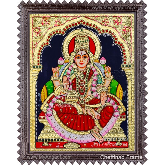 Gajalakshmi Tanjore Painting Gajalakshmi Tanjore Painting