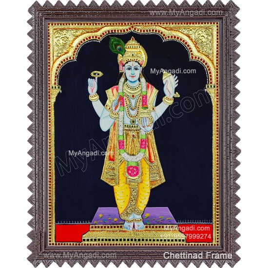 Danwantri Tanjore Painting Danwantri Tanjore Painting