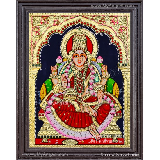 Gajalakshmi Tanjore Painting Gajalakshmi Tanjore Painting