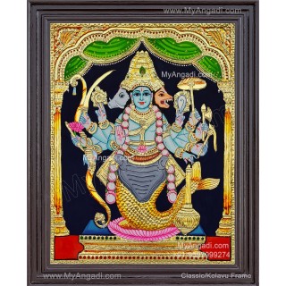 Dasavatharam Tanjore Painting
