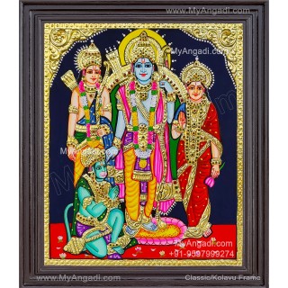 Ram Darbar Tanjore Painting