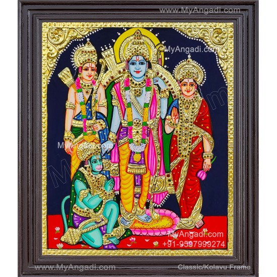 Ram Darbar Tanjore Painting