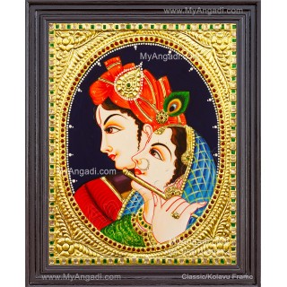 Radha Krishna Tanjore Painting