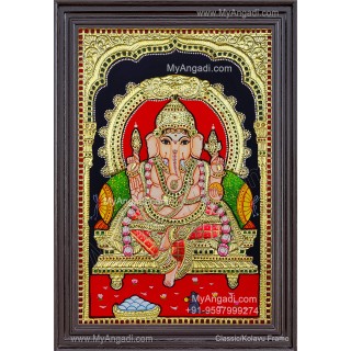 Ganesha Tanjore Painting
