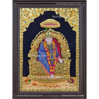 Saibaba Tanjore Painting