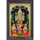 Perumal with Hanuman and Garudan Tanjore Painting Perumal with Hanuman and Garudan Tanjore Painting
